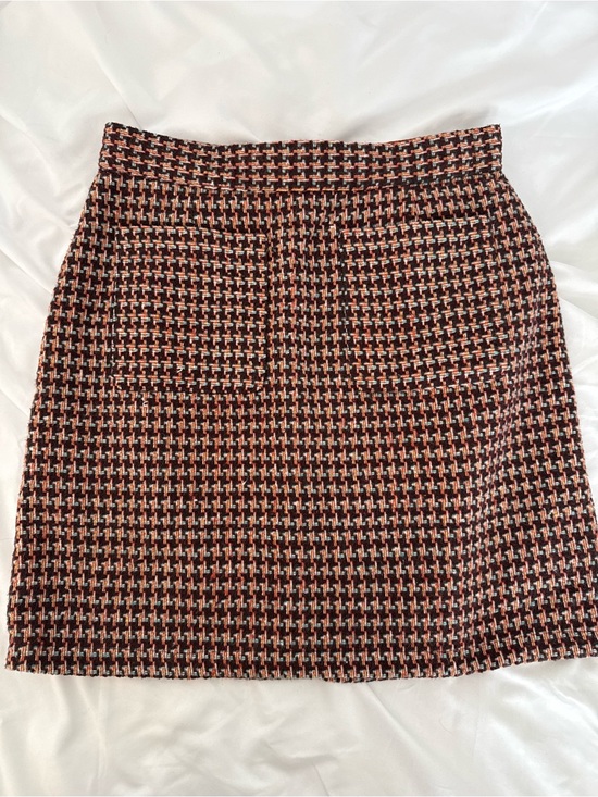 Modcloth Dresses & Skirts - Modcloth Black and Pink Houndstooth Mini Skirt